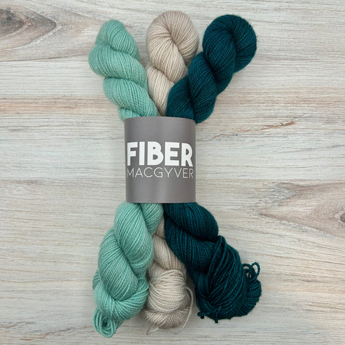 Apple Pie Socks Bundle Hand-dyed Yarn Fiber-Macgyver