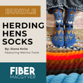 Herding Hens Socks Bundle Hand-dyed Yarn Fiber-Macgyver